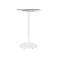 White Halo Bar Table